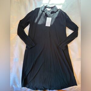 New with Tags, Lacoste Classic Black Long Sleeve Polo Dress
